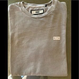 Kith mens gray tee shirt size small